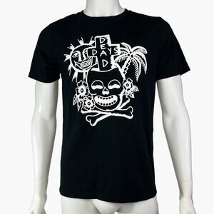 NWOT TBAR X COTTON ON Dead Days Island Graphic Print Tee (Black | Size M)